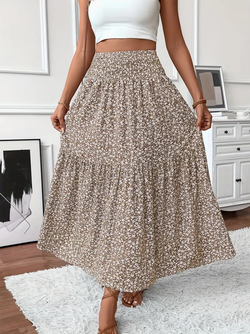 Elena Ditsy Floral Skirt - Image 3