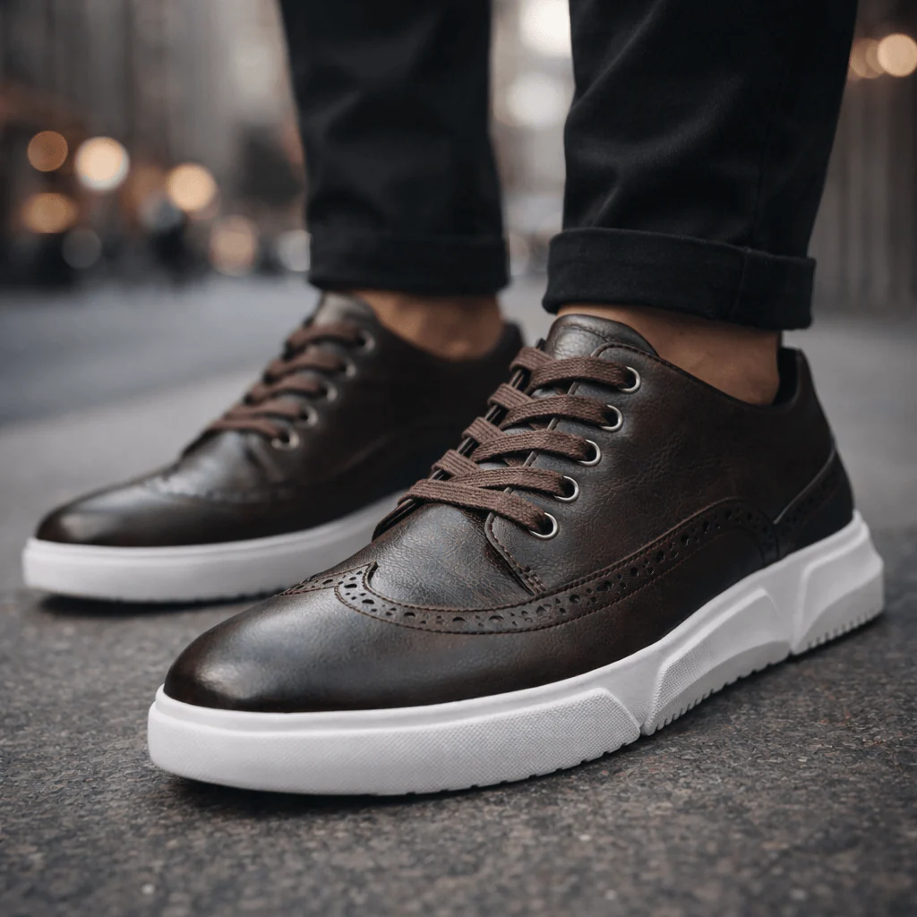 HARRINGTON LEATHER TRAINERS - Image 2