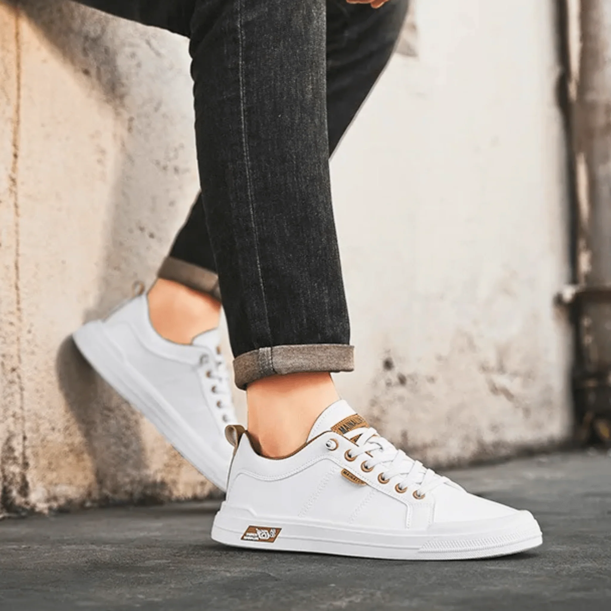 HARRINGTON LEATHER TRAINERS - Image 4