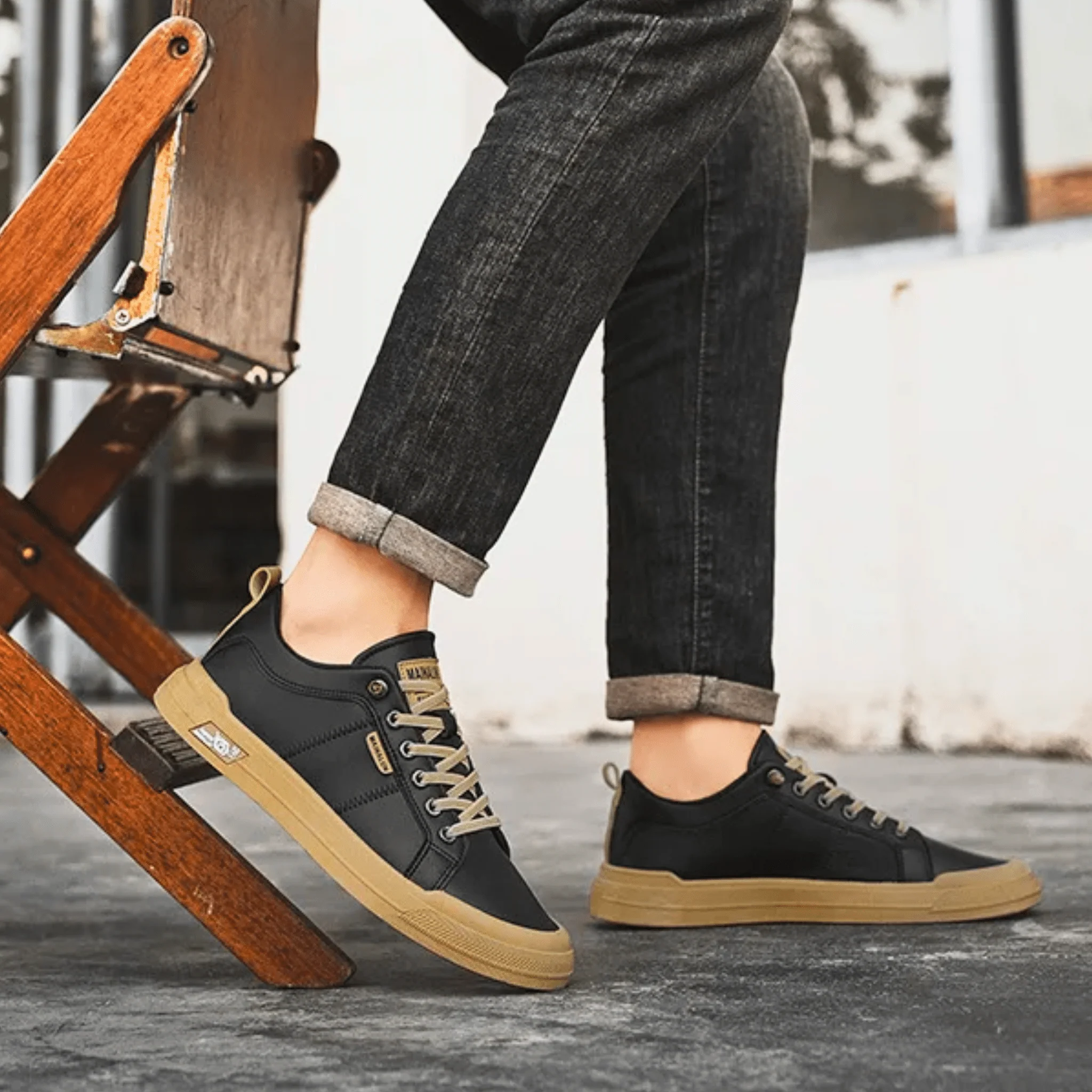 HARRINGTON LEATHER TRAINERS - Image 6