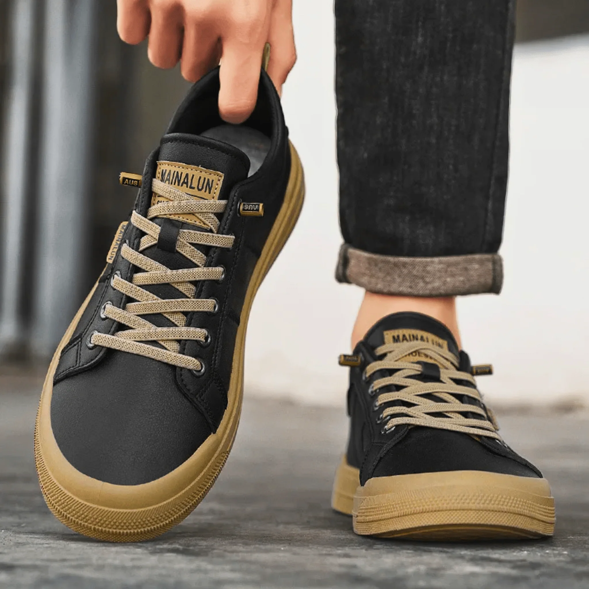 HARRINGTON LEATHER TRAINERS - Image 7