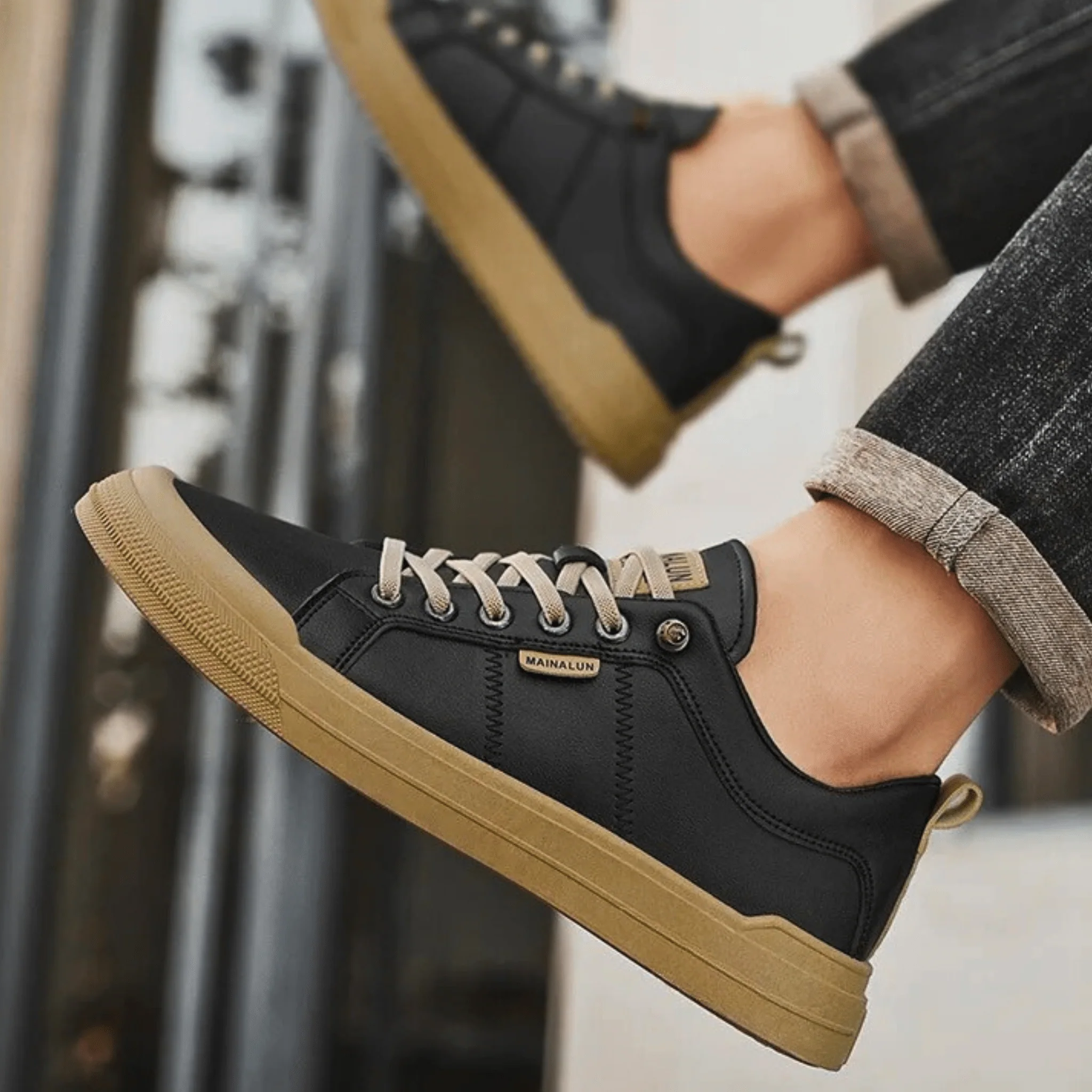 HARRINGTON LEATHER TRAINERS - Image 8