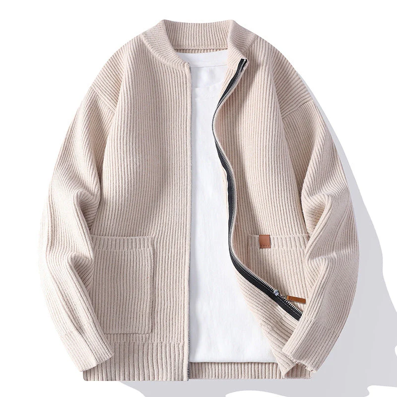HENLEY MERINO FLEECE JACKET