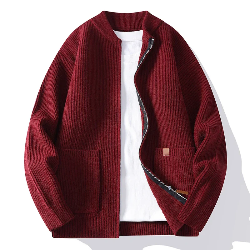 HENLEY MERINO FLEECE JACKET - Image 5