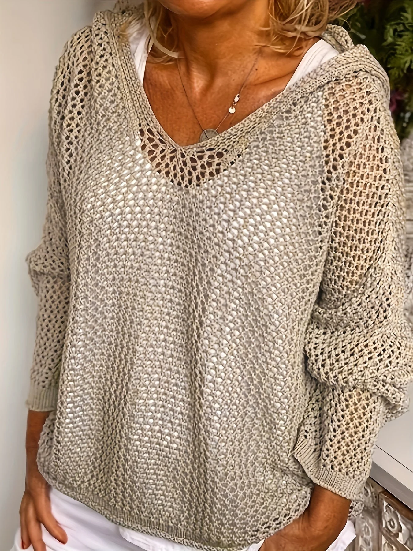 Lana Knit Hooded Sweater - Image 10