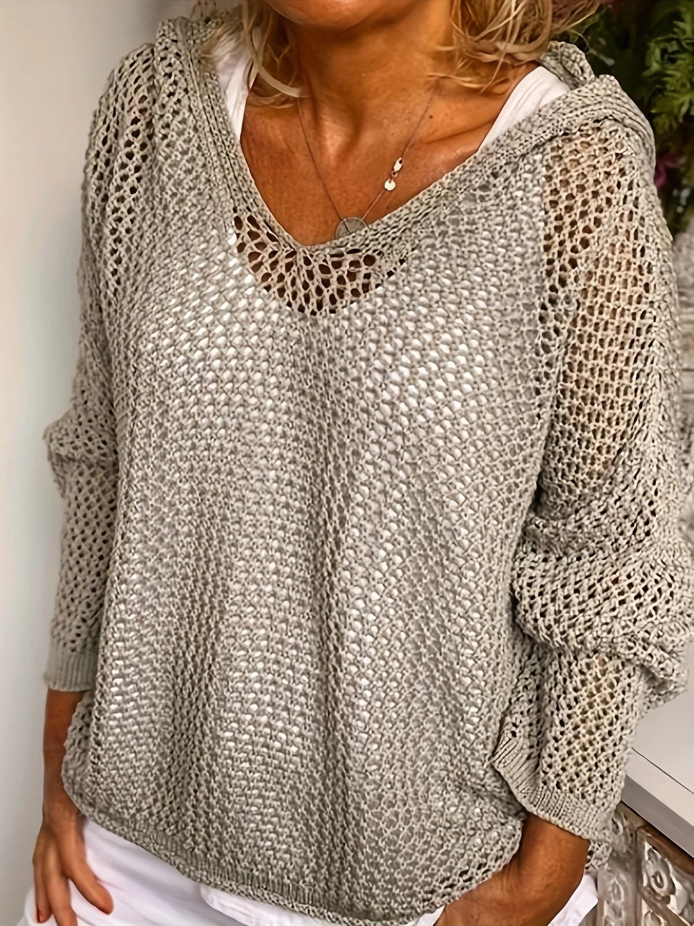 Lana Knit Hooded Sweater - Image 11