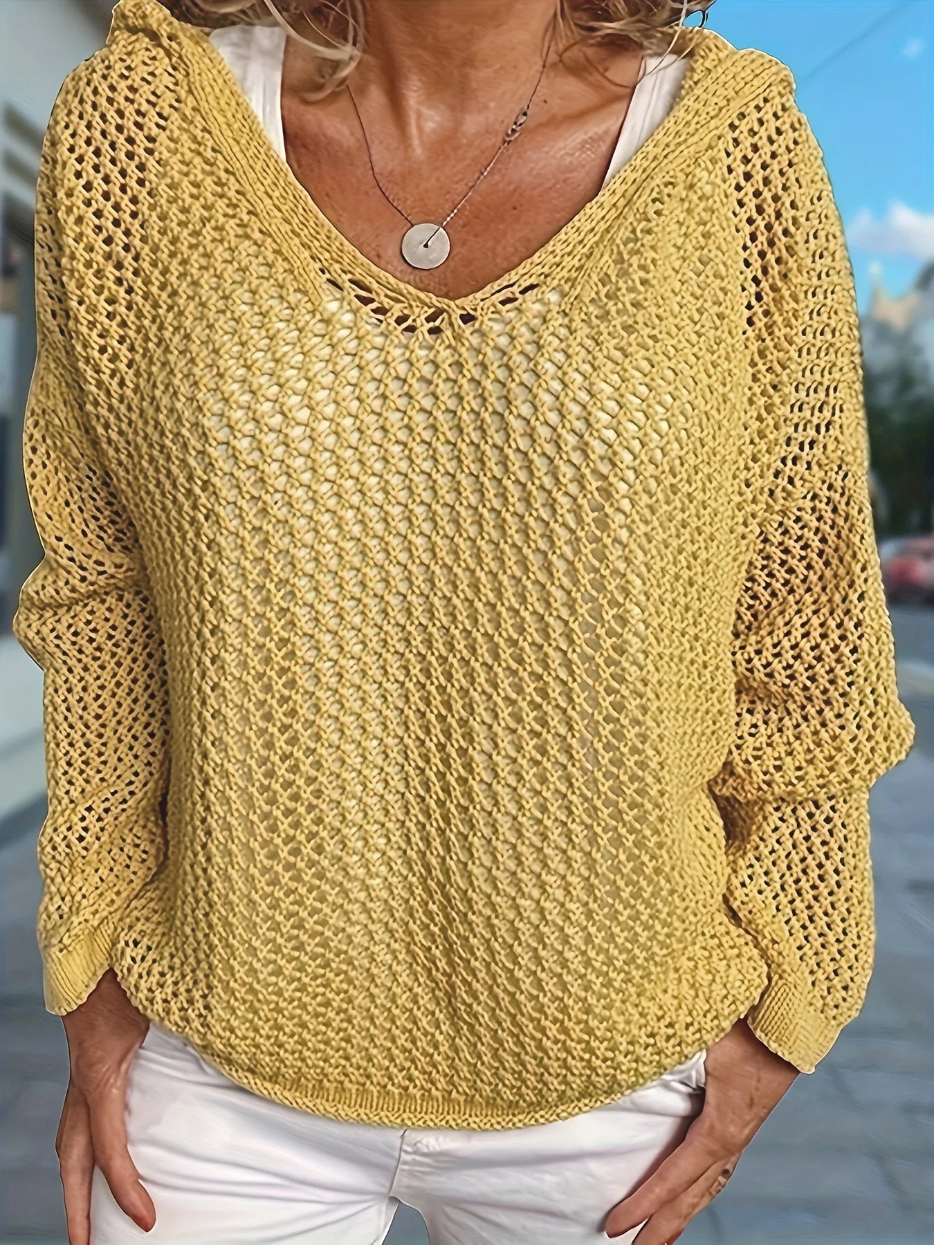 Lana Knit Hooded Sweater - Image 12