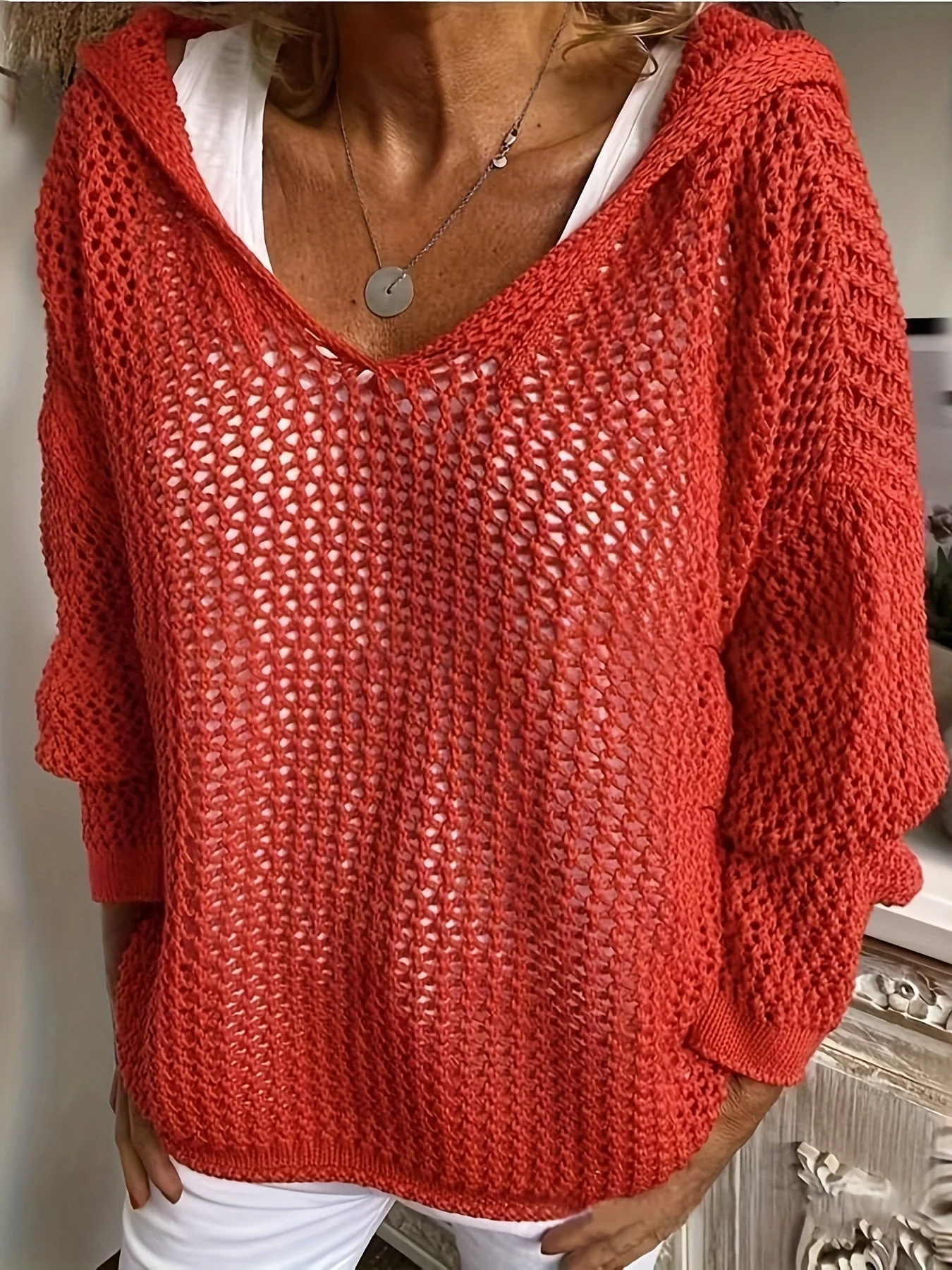 Lana Knit Hooded Sweater - Image 9
