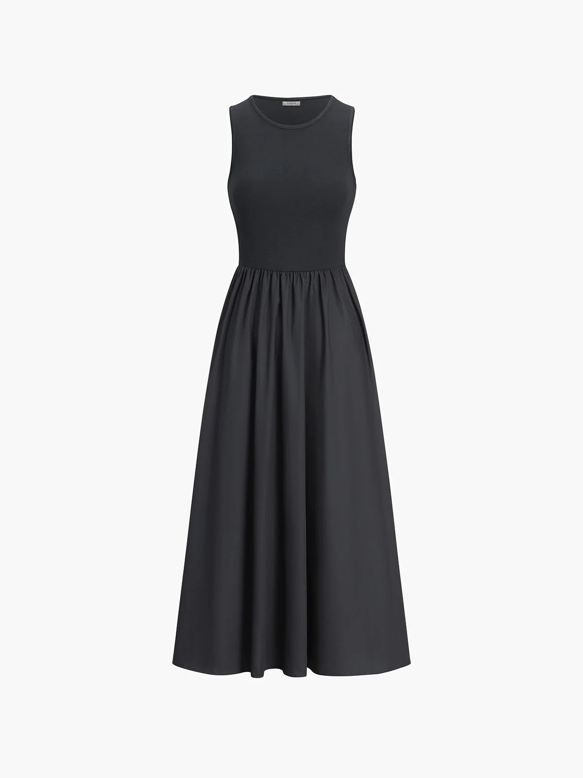 Leisure Crew Neck Long Dress - Image 6