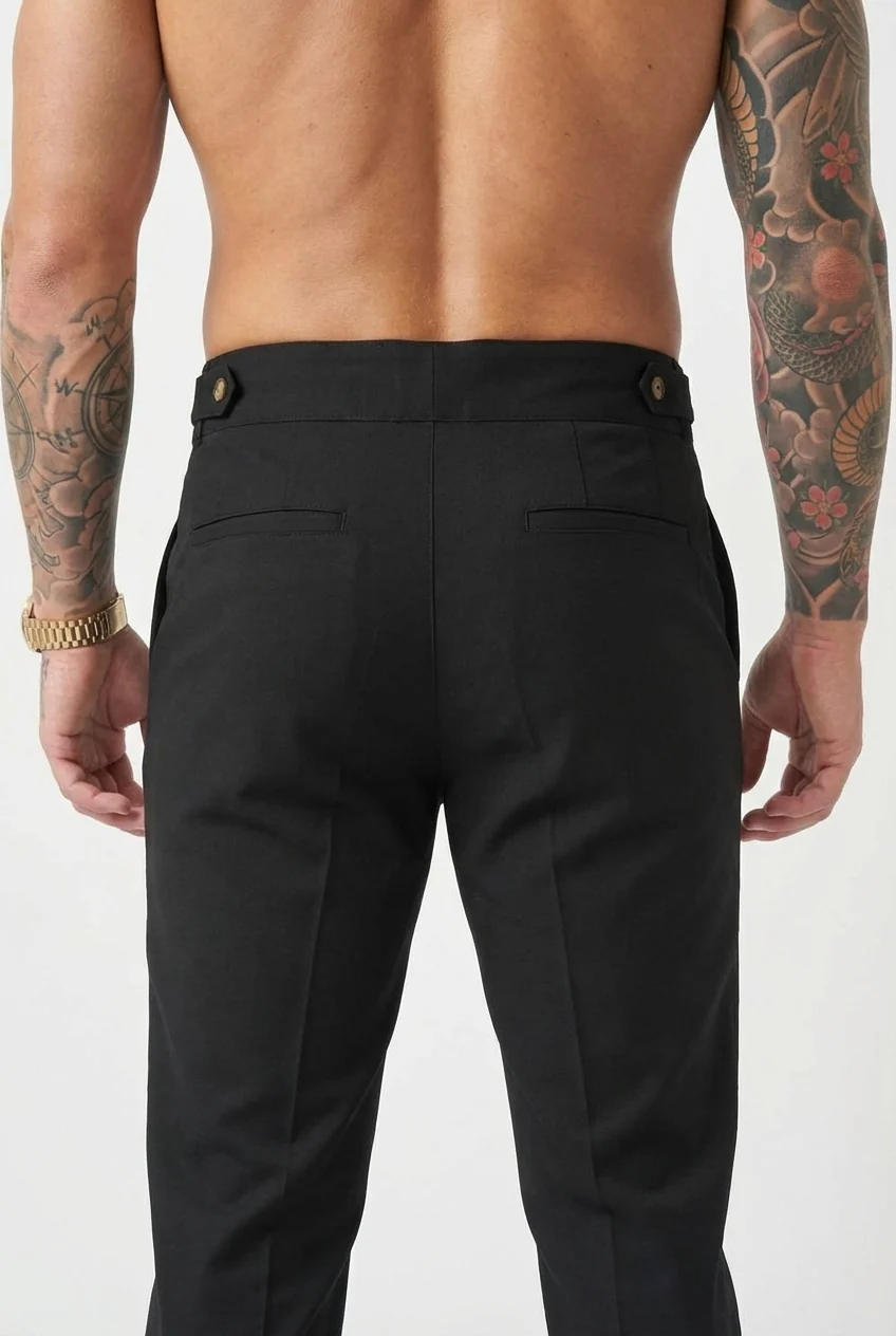 Lockhart Trousers - Black - Image 5