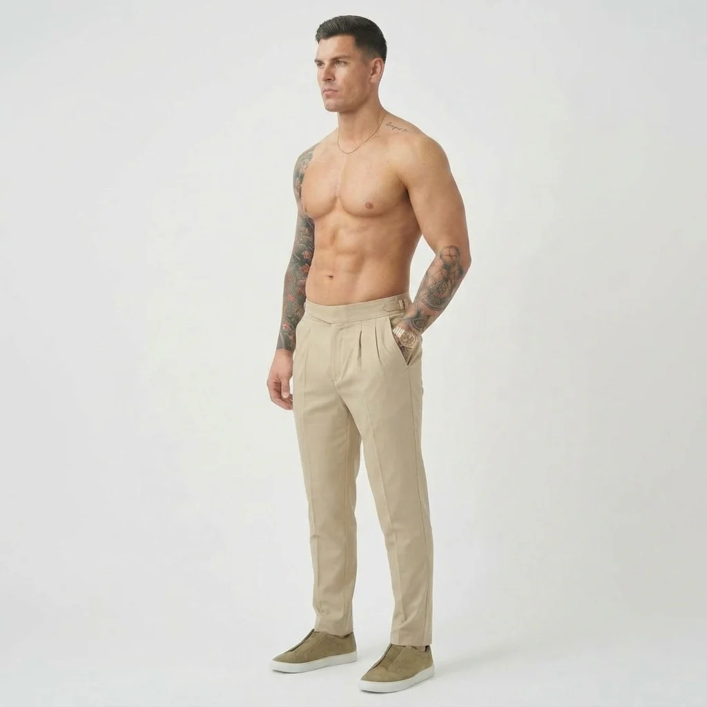 Lockhart Trousers - Cream - Image 5