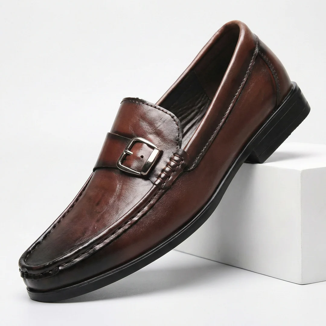 LORENZO LEATHER LOAFERS - Image 4