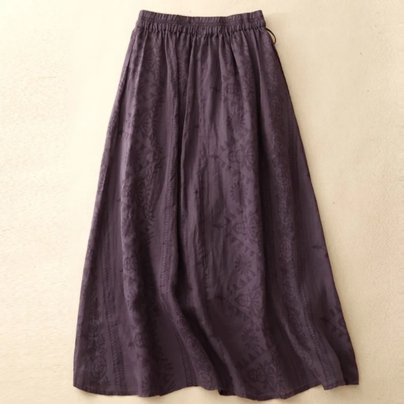 MARGAUX FLORAL MIDI SKIRT - Image 2