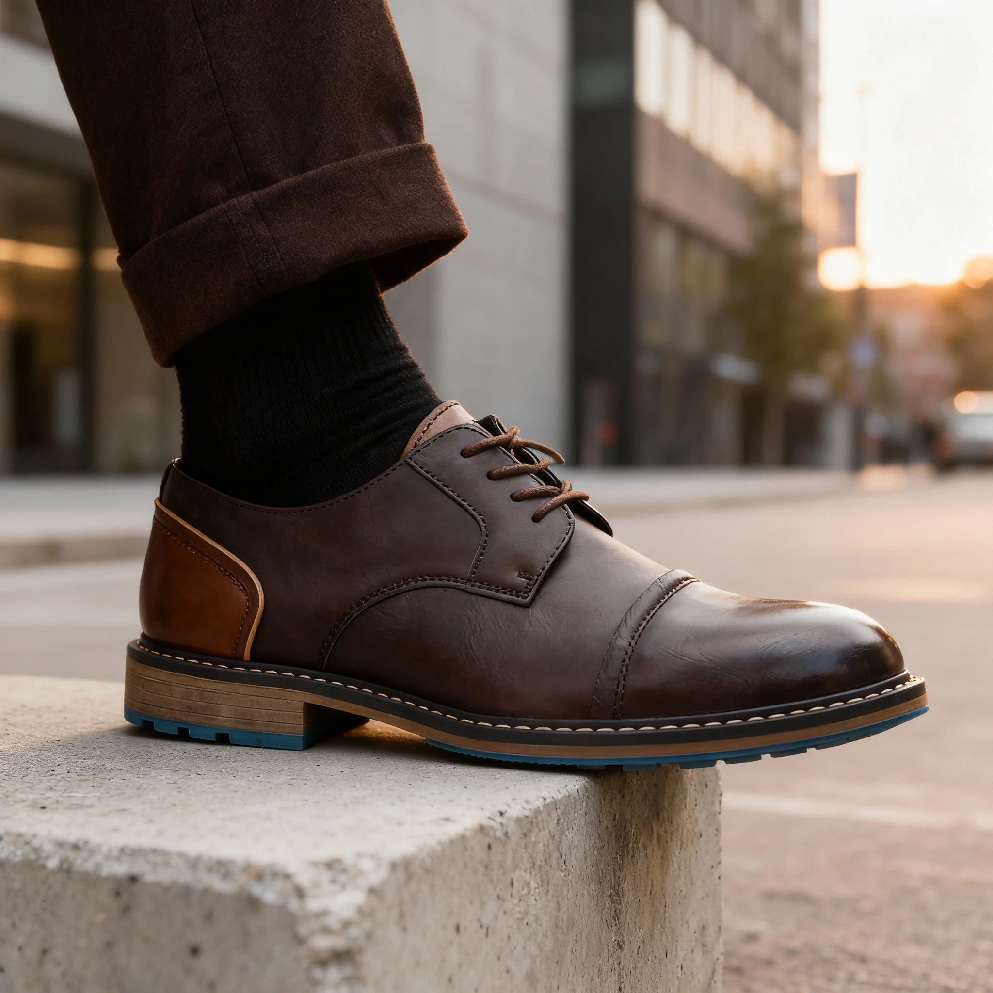 MARLOWE CAP-TOE DERBIES - Image 10