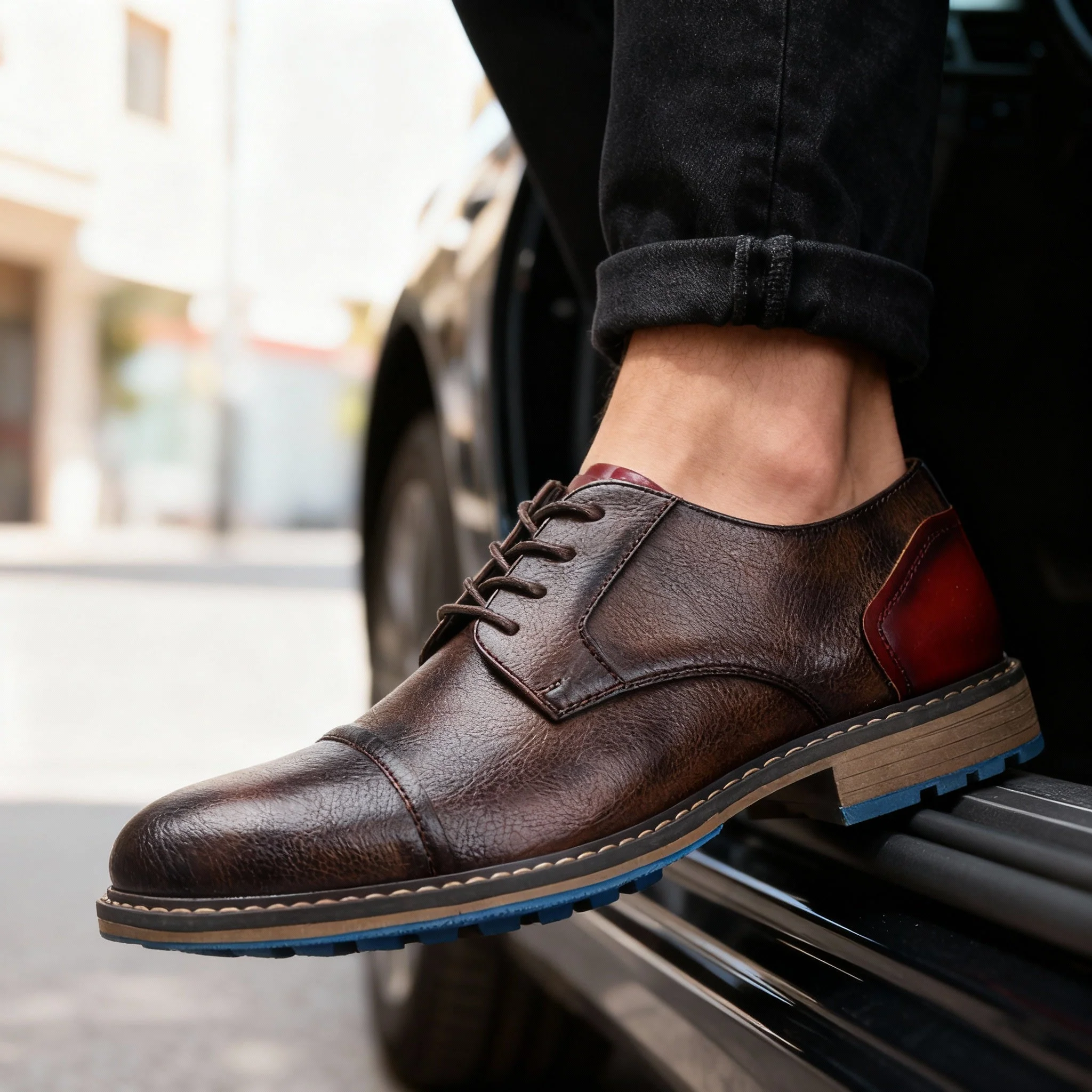 MARLOWE CAP-TOE DERBIES - Image 12
