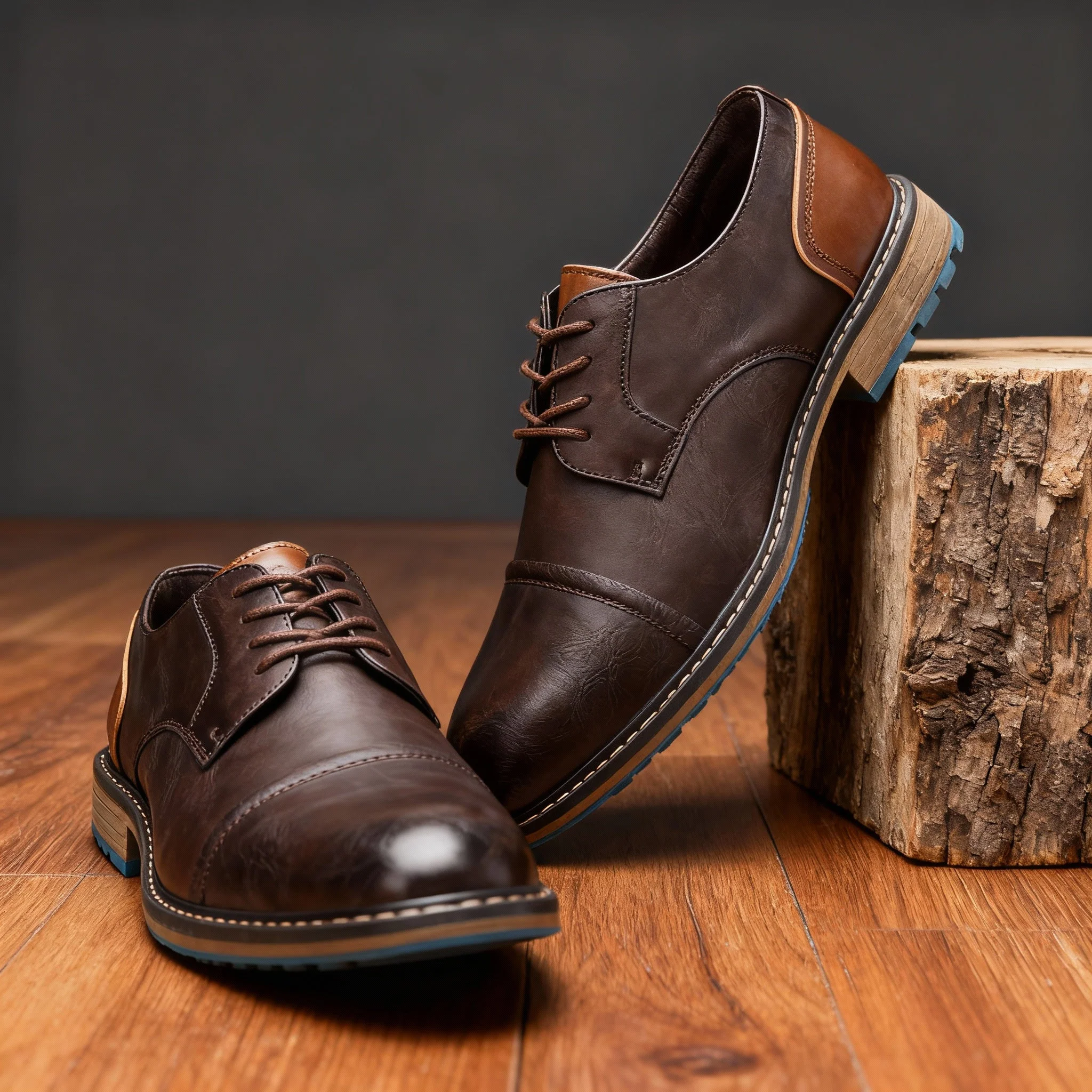 MARLOWE CAP-TOE DERBIES - Image 2