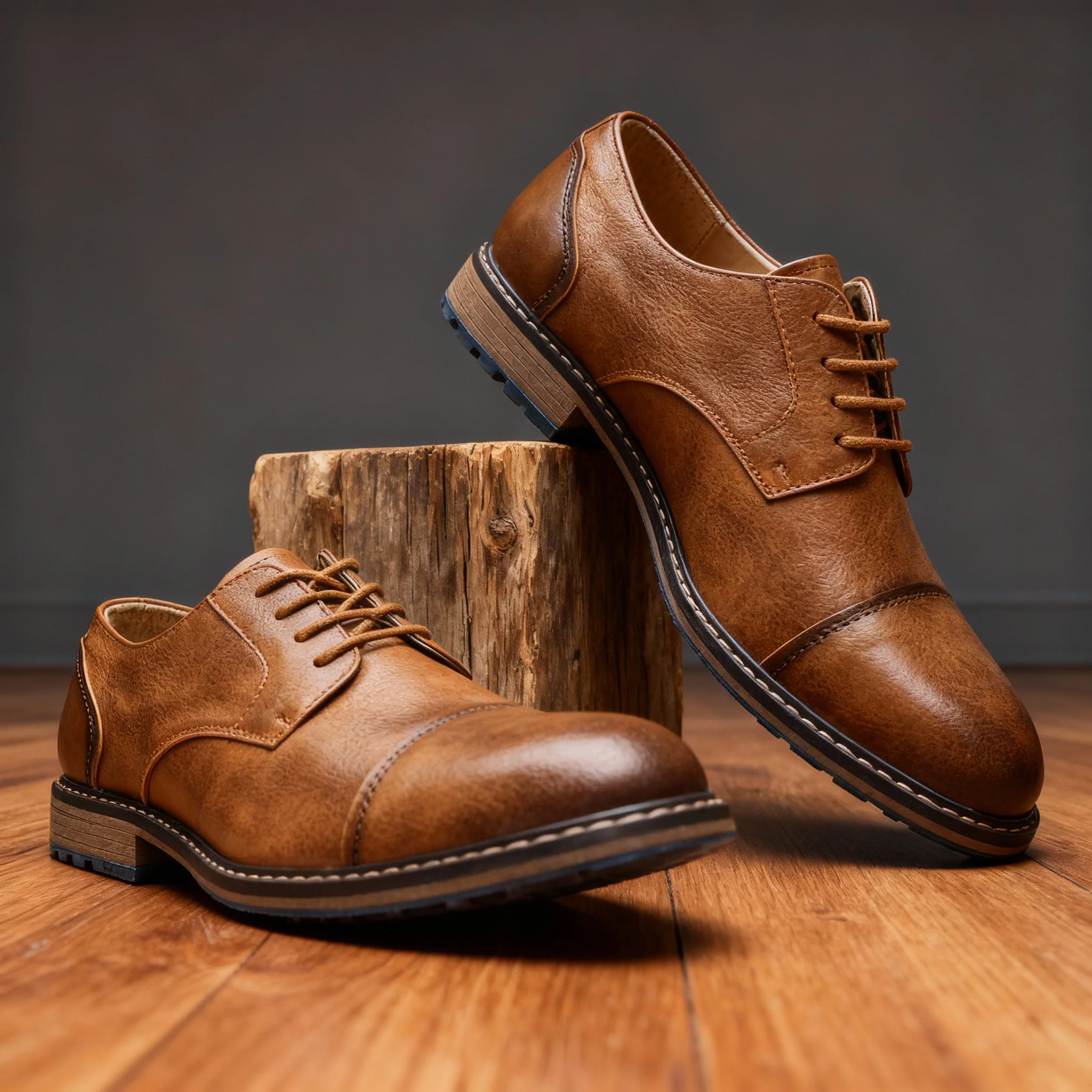 MARLOWE CAP-TOE DERBIES - Image 3