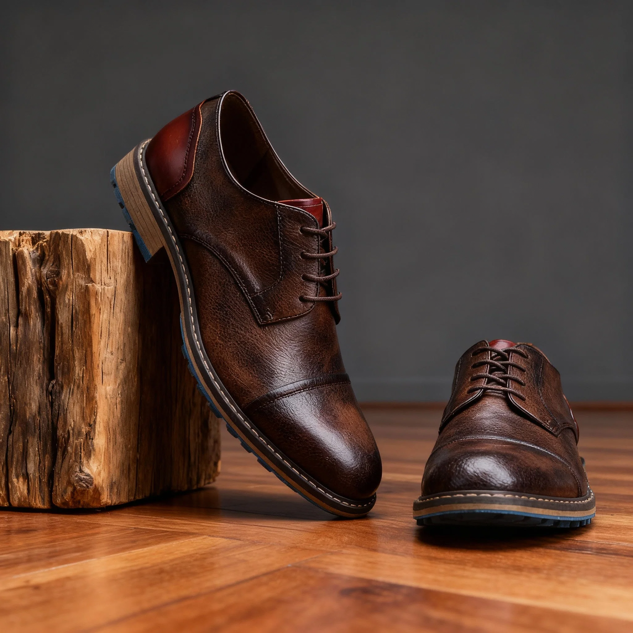 MARLOWE CAP-TOE DERBIES - Image 4