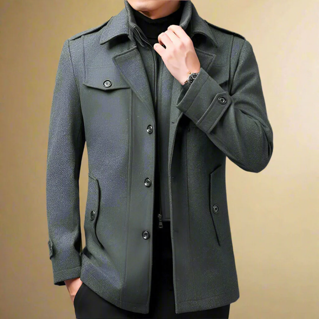 Massimo Adriano Trench Coat - Image 3