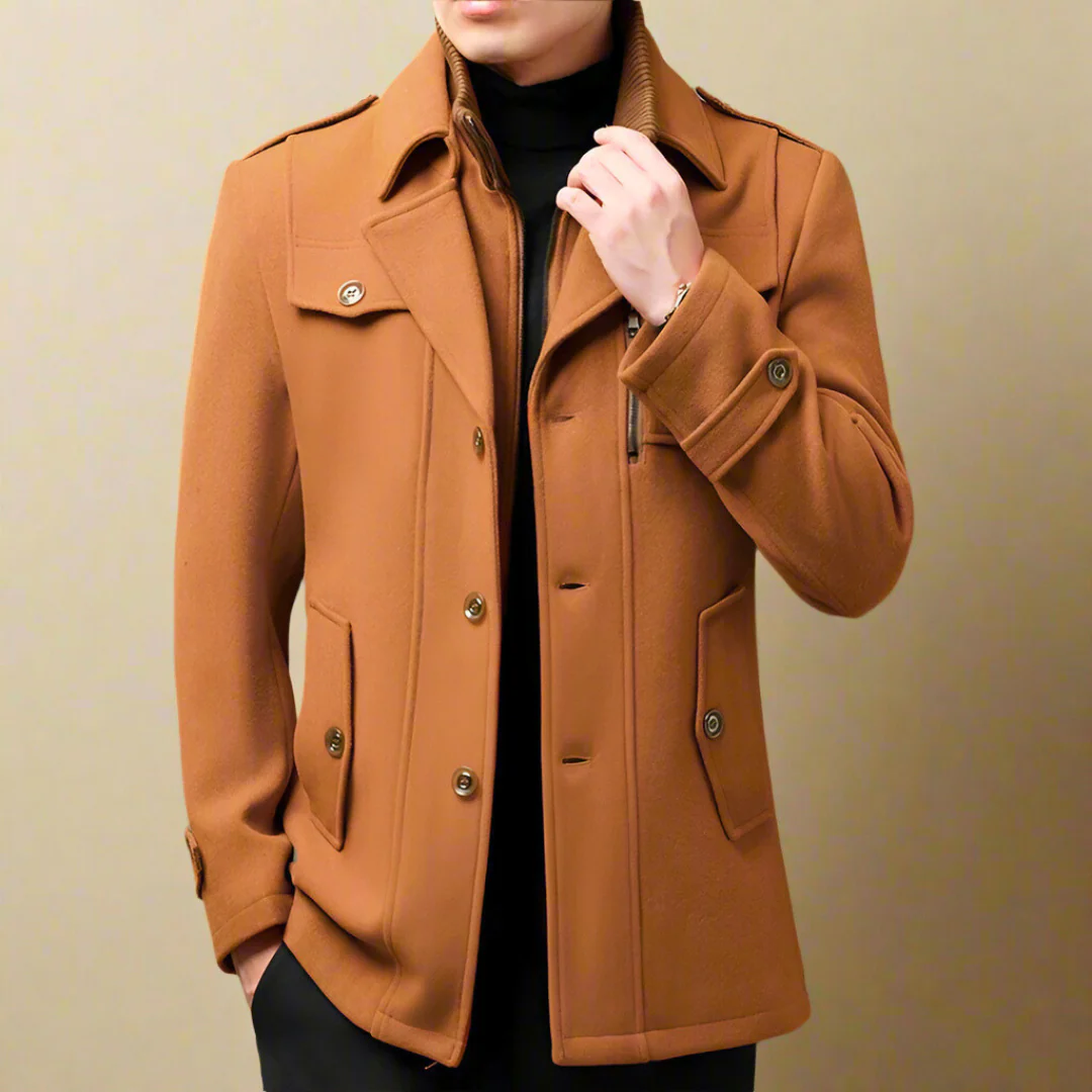 Massimo Adriano Trench Coat - Image 5
