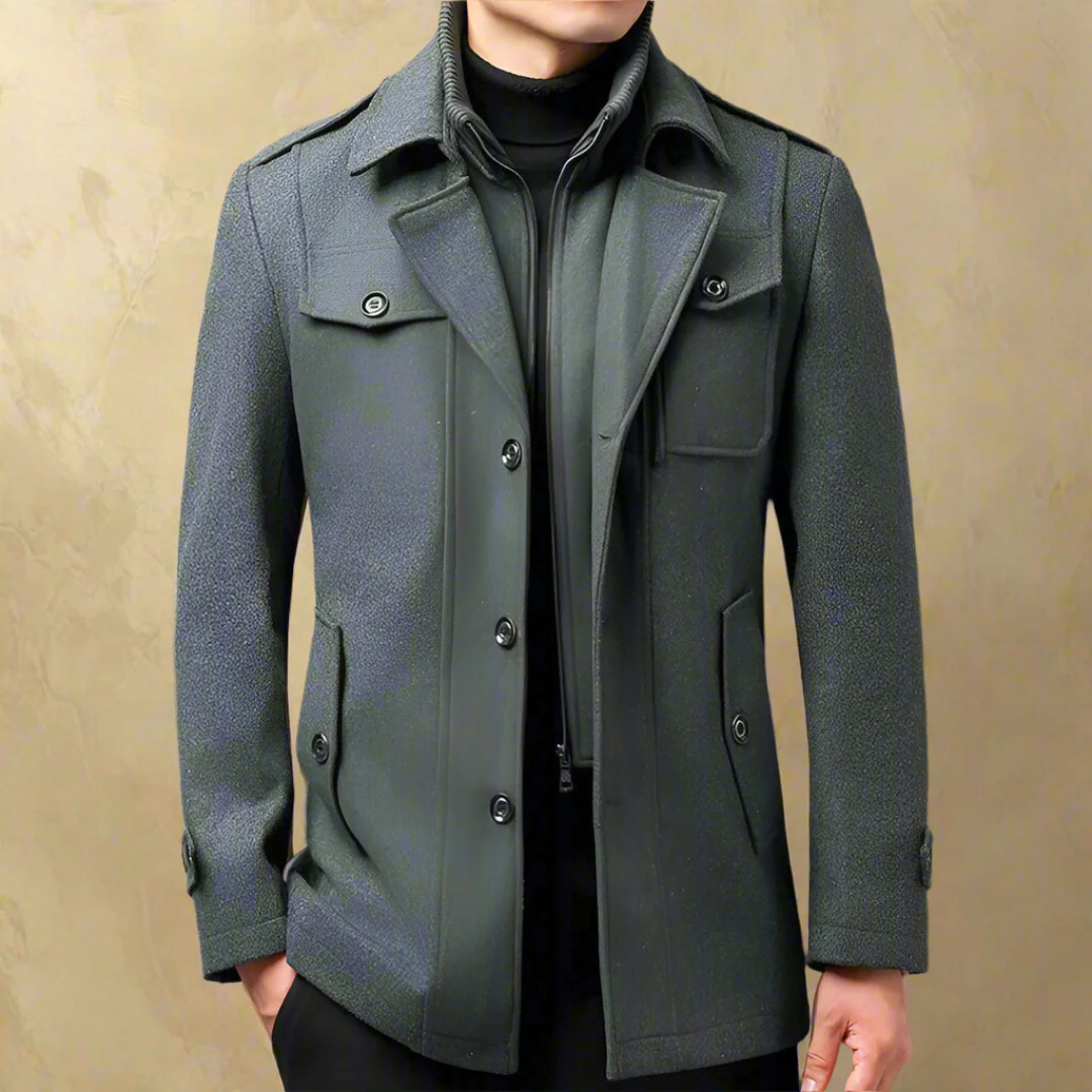 Massimo Adriano Trench Coat - Image 7