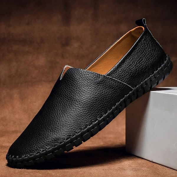 MASSIMO LEATHER LOAFERS - Image 4