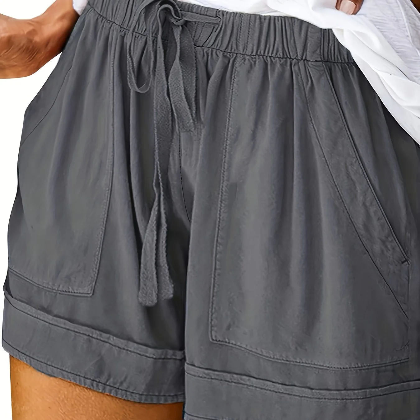 Maya Relaxed Drawstring Shorts - Image 14