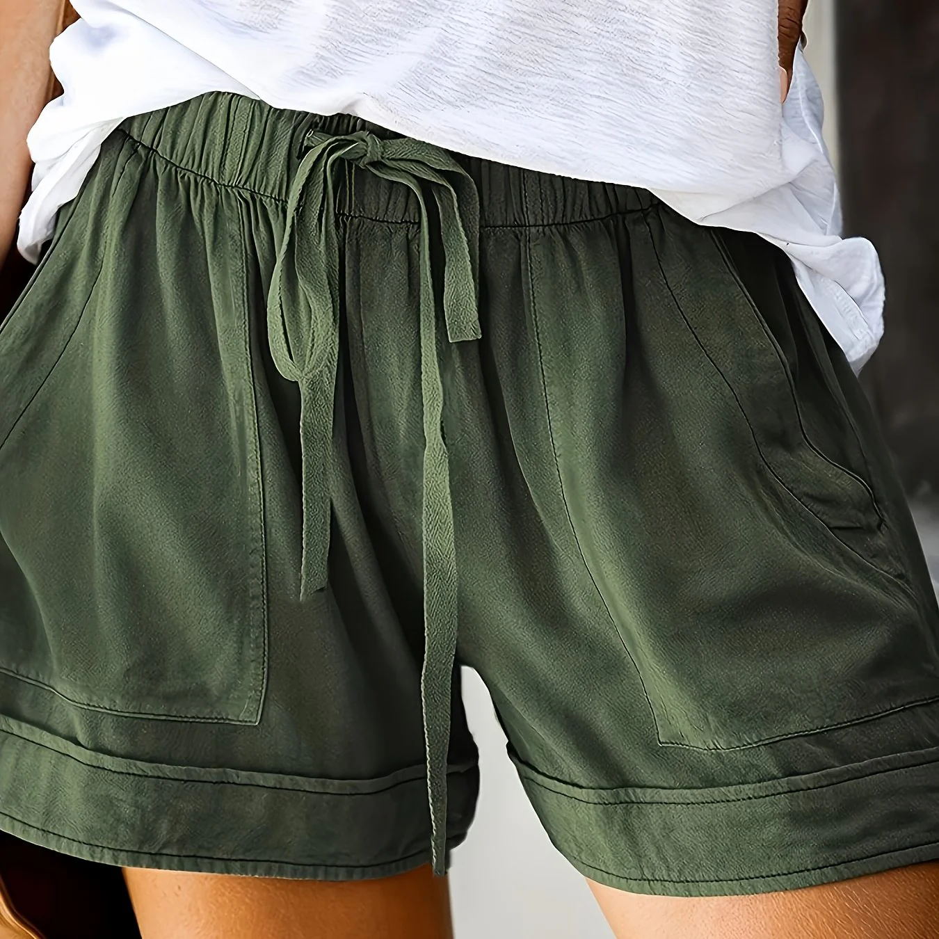 Maya Relaxed Drawstring Shorts - Image 15