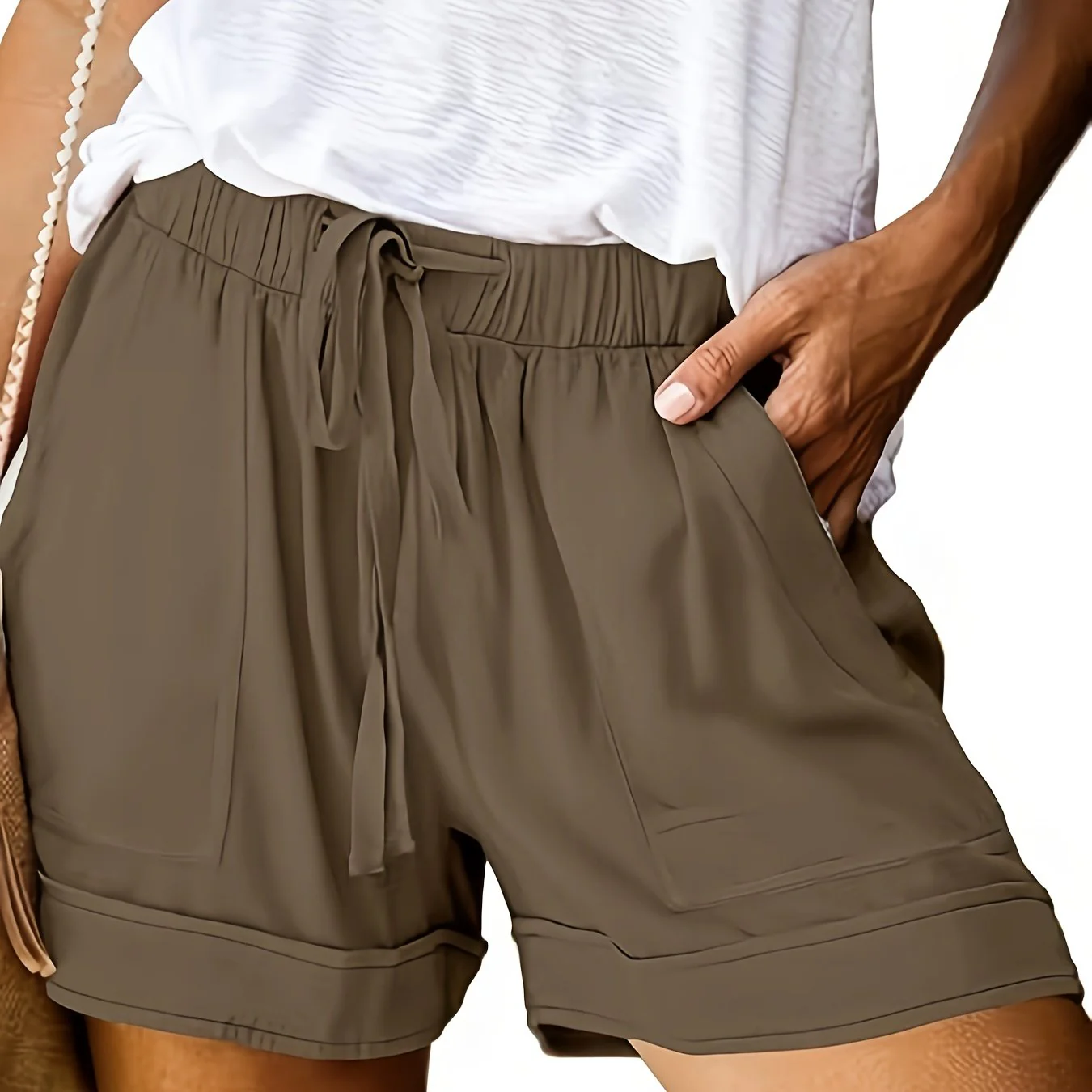 Maya Relaxed Drawstring Shorts - Image 27