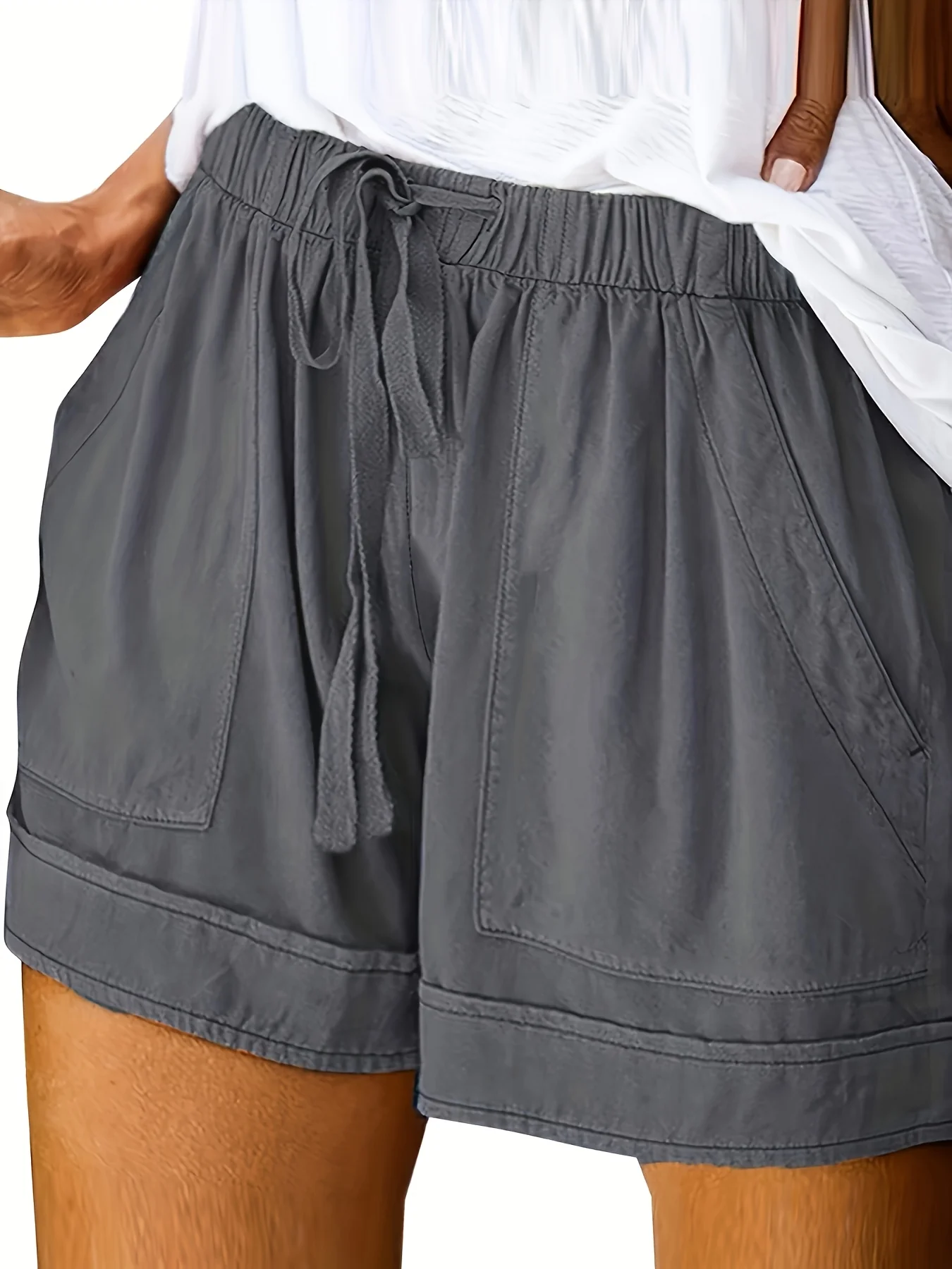 Maya Relaxed Drawstring Shorts - Image 7
