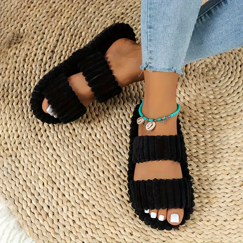 Mila Plush Soft Slippers - Image 2
