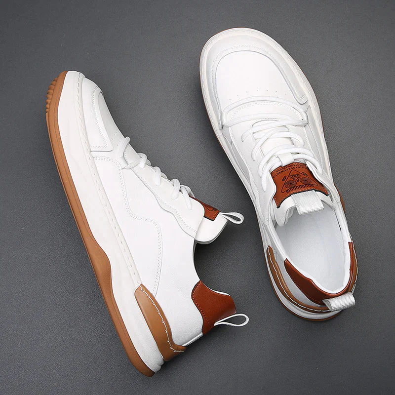 Noble Italiana Genuine Leather Trainers - Image 11