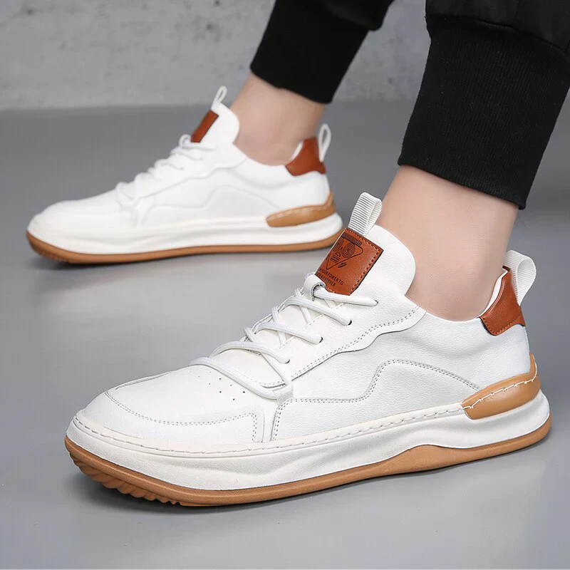 Noble Italiana Genuine Leather Trainers - Image 12