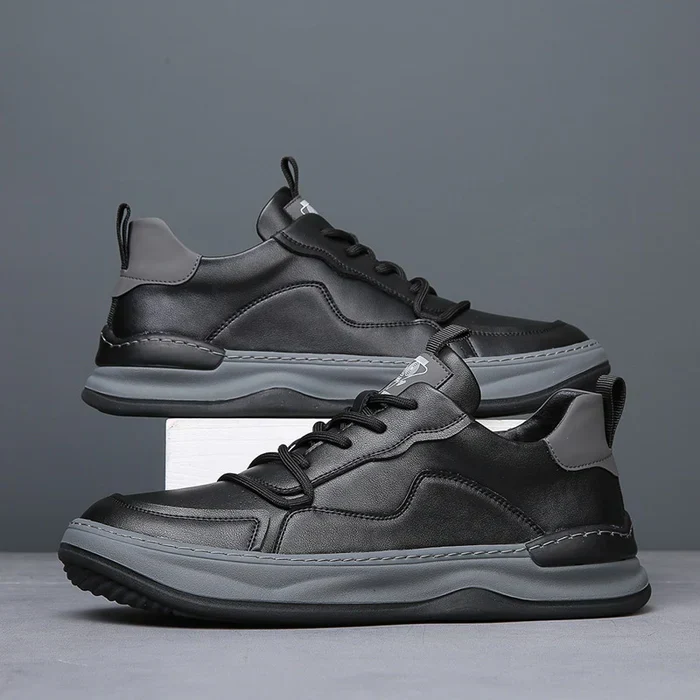 Noble Italiana Genuine Leather Trainers - Image 15