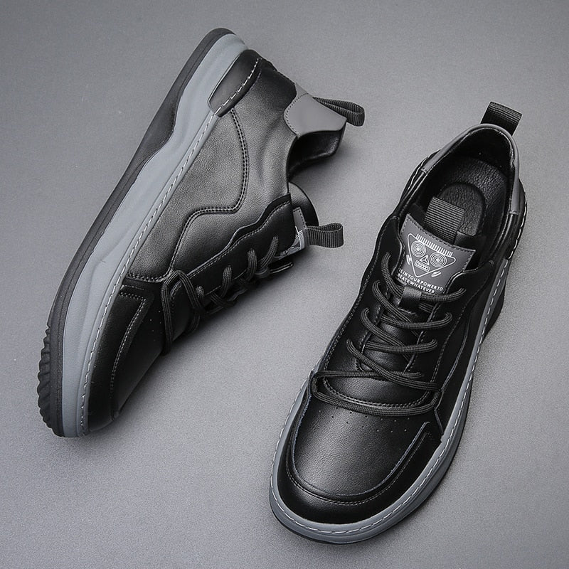 Noble Italiana Genuine Leather Trainers - Image 17