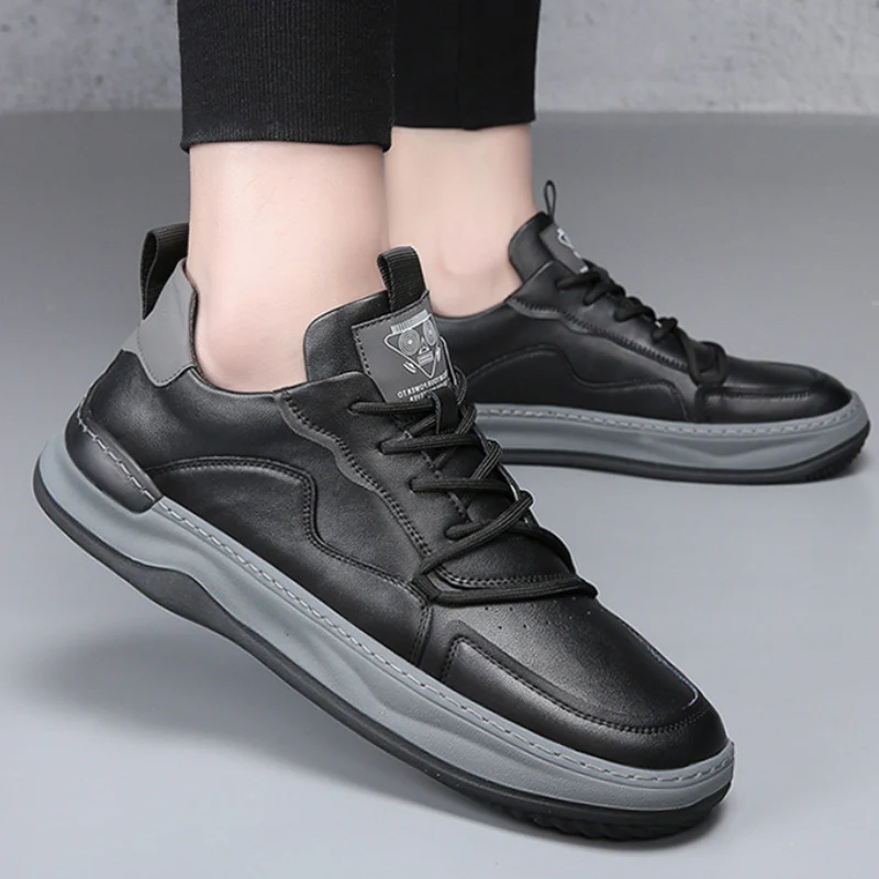 Noble Italiana Genuine Leather Trainers - Image 18
