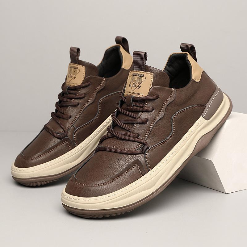 Noble Italiana Genuine Leather Trainers - Image 19