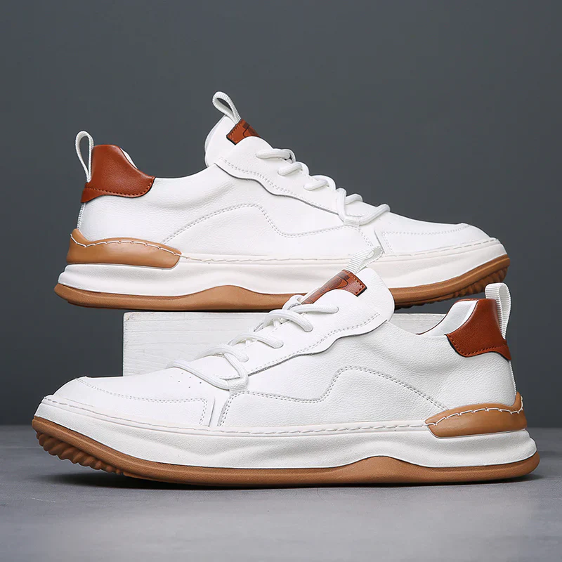 Noble Italiana Genuine Leather Trainers - Image 9