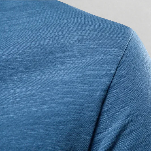 NORI V-NECK COTTON T-SHIRT - Image 8
