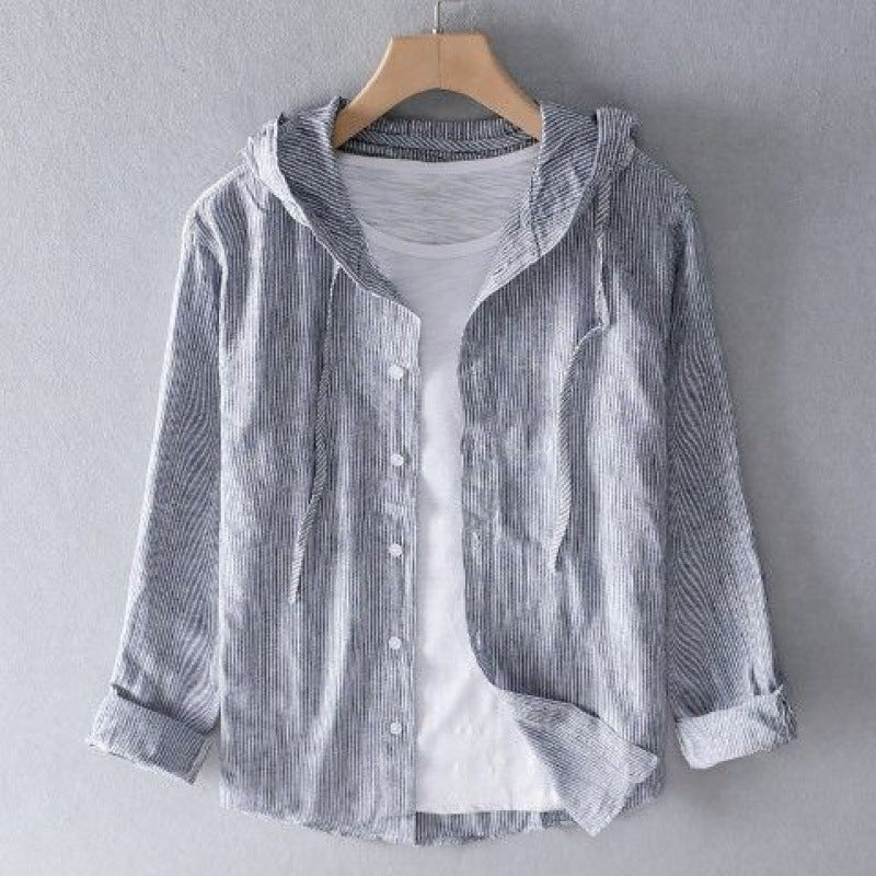 Nova Linen Hoodie - Image 5