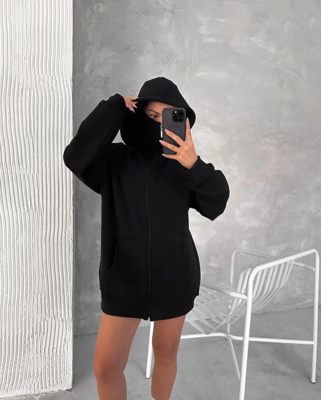 Olympus Balaclava Hoodie - Image 5