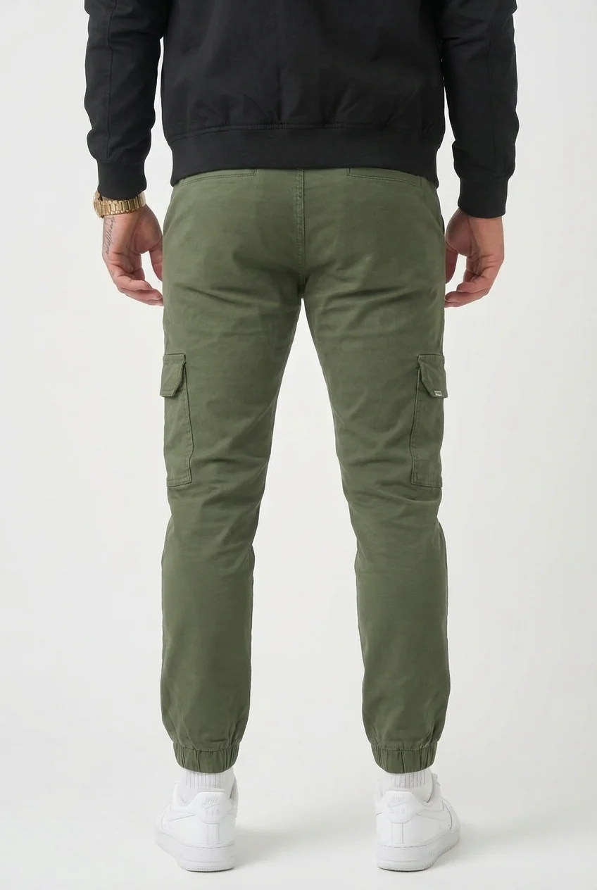 Olympus Cargo Jogger - Army Green - Image 3