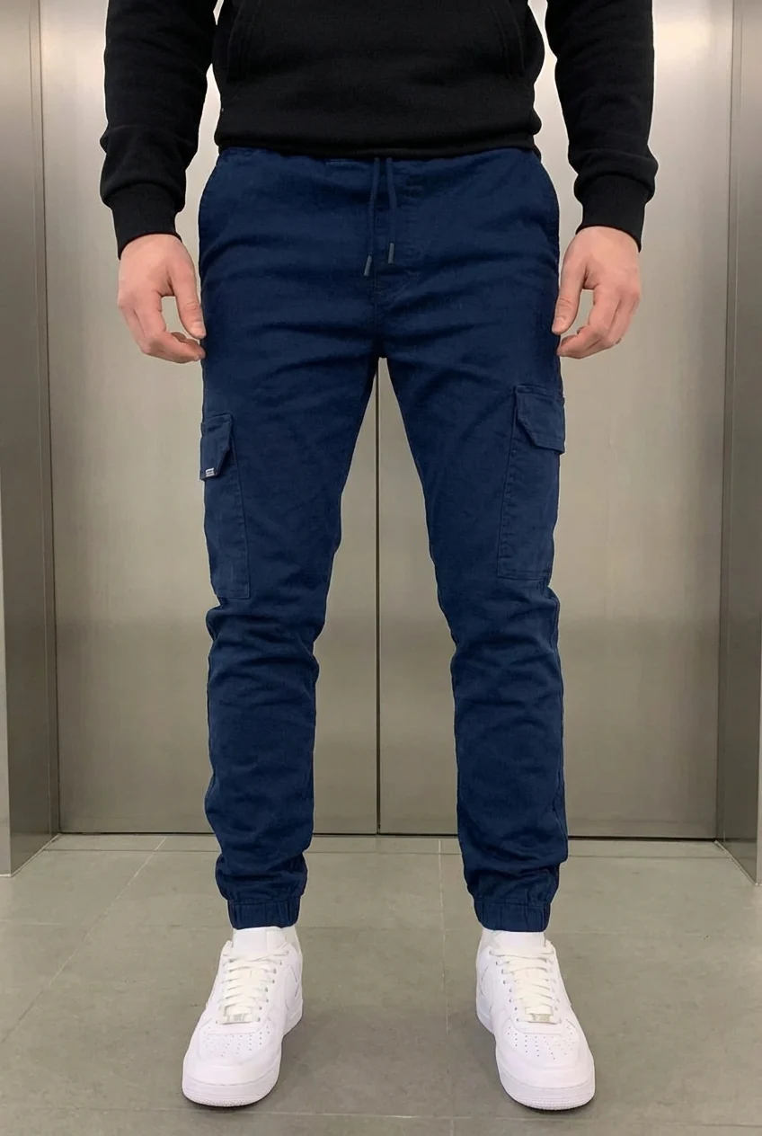 Olympus Cargo Jogger - Navy - Image 4