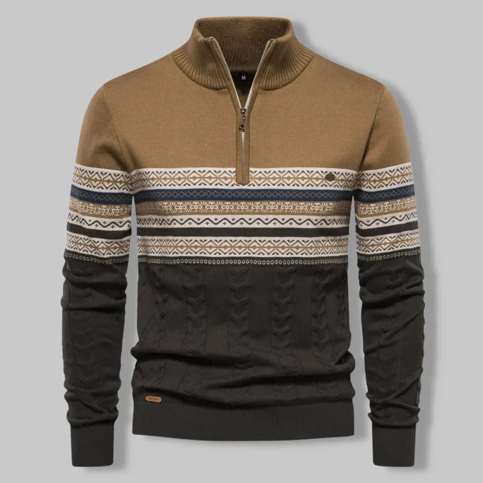 Oslo Quarter Zip Sweater - Image 4