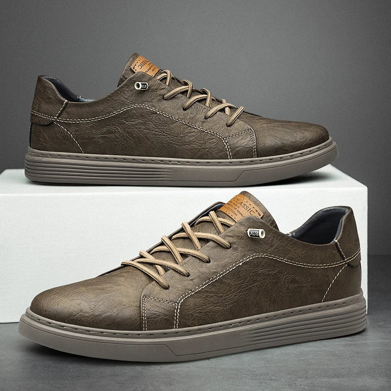 OXFORDS LEATHER TRAINERS - Image 4