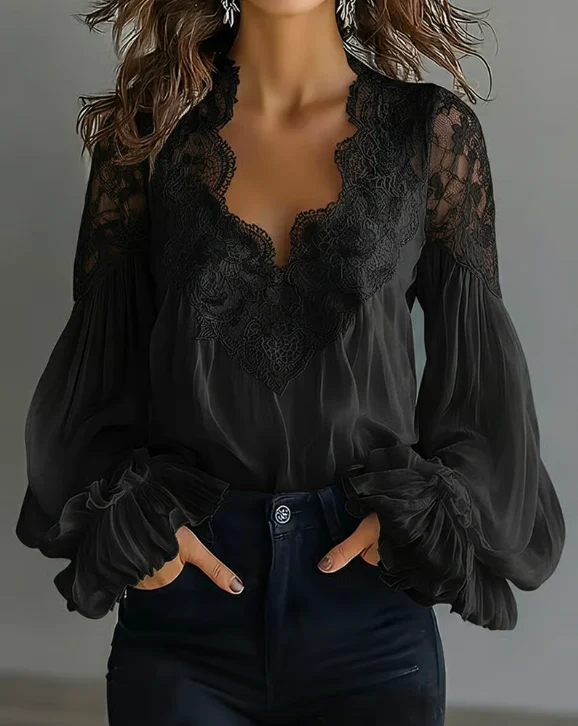 QUINN FLORAL BLOUSE - Image 2