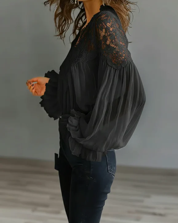 QUINN FLORAL BLOUSE - Image 5