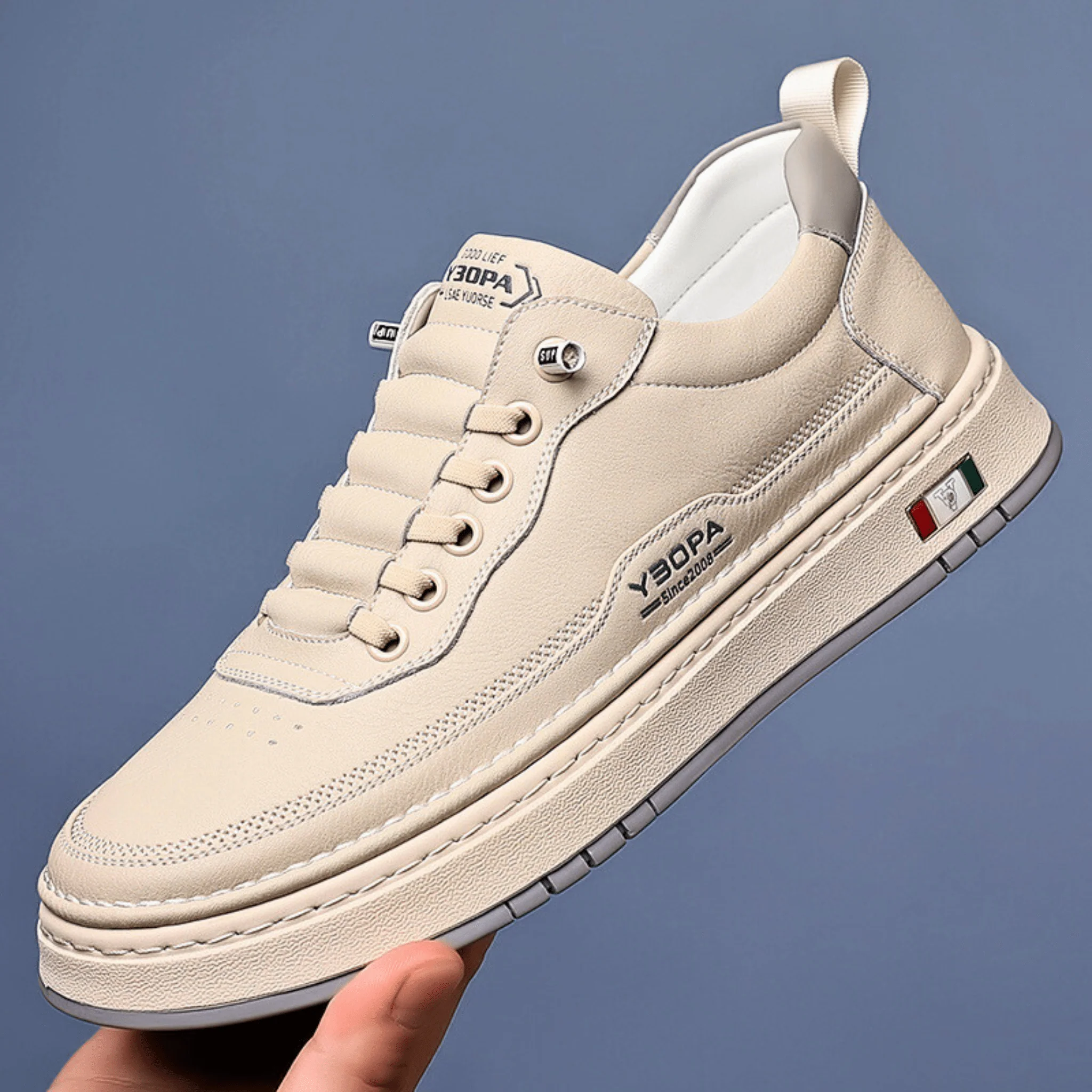 RODERICK LEATHER TRAINERS - Image 7