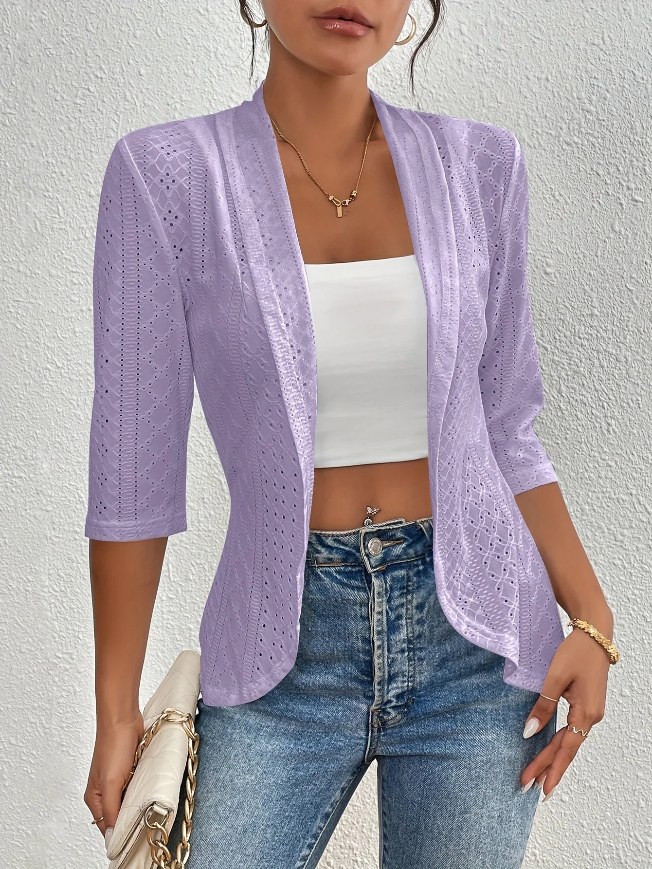 Sasha Kimono Drape Coat - Image 11