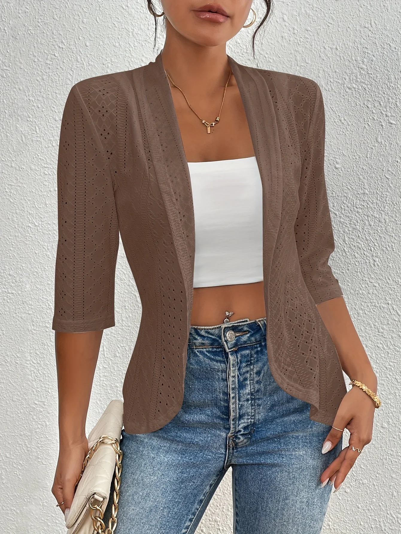 Sasha Kimono Drape Coat - Image 12